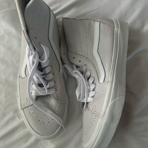 Vans Grey High-Top Sneakers
